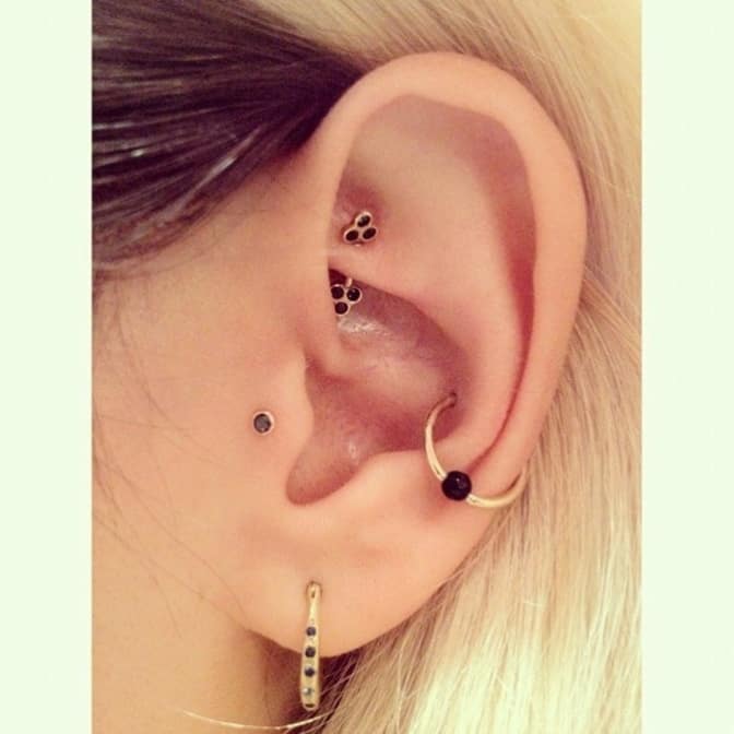 Lesbian ear piercings