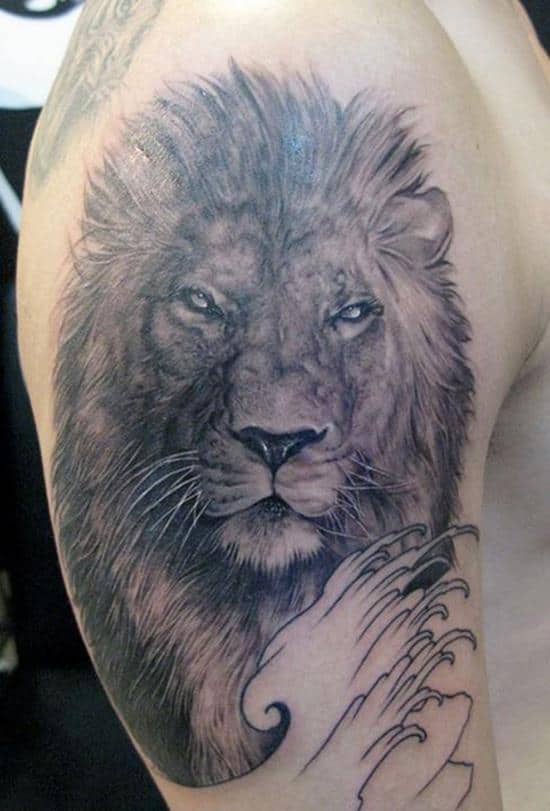 13-Lion-tattoo