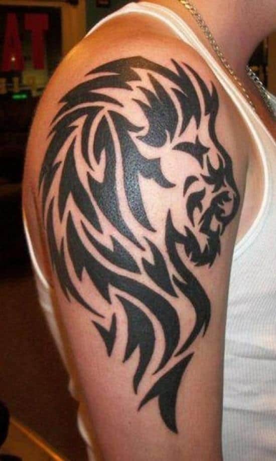 22-Lion-tattoo