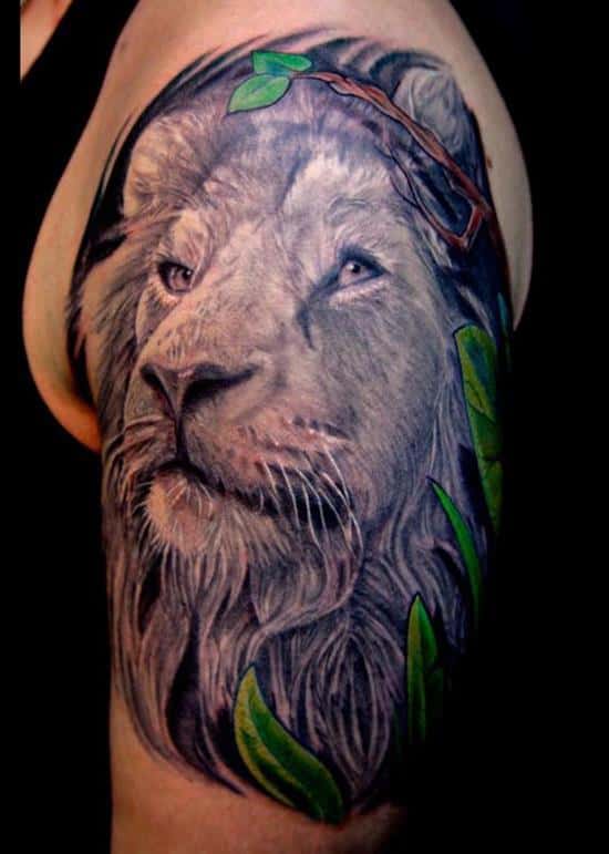 26-Lion-tattoo