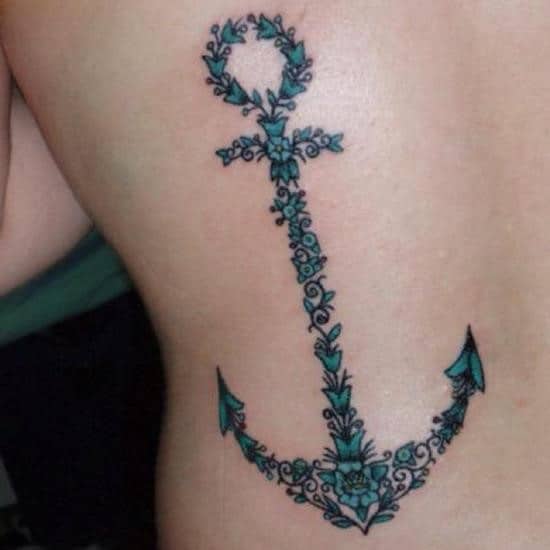 36-anchor-shaped-flower-tattoo
