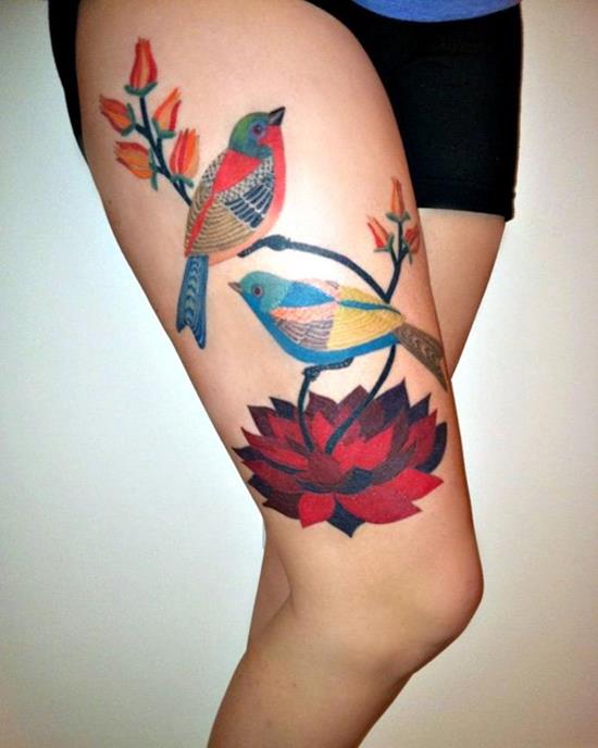 41-beautiful-illustration-leg-tattoo