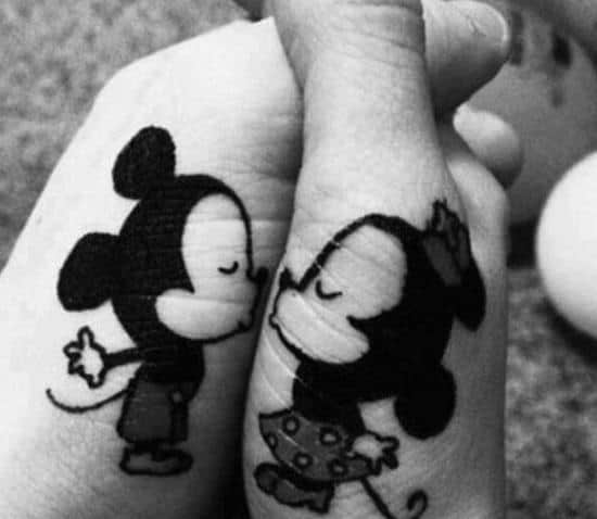 47-Mickey-Minnie-Matching-Tattoos