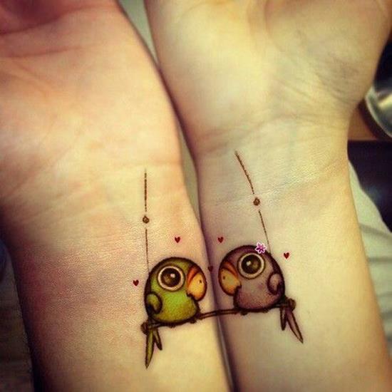 48-cute-matching-tattoo-ideas