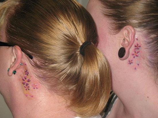5-Behind-the-ears-sister-Tattoos