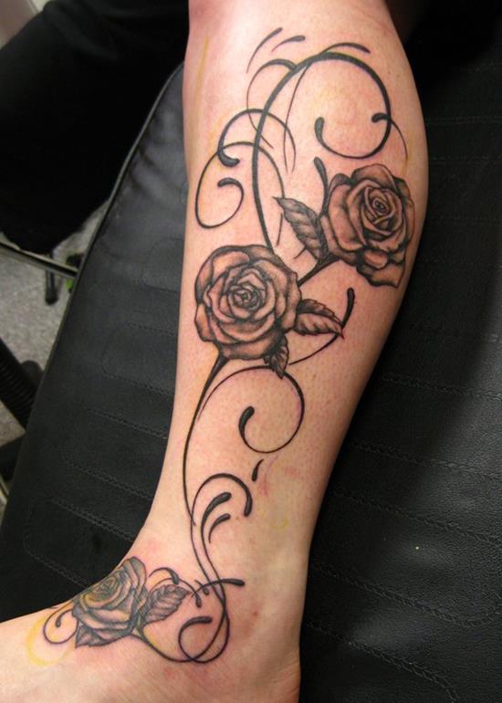 5-Rose-Tattoo-on-leg