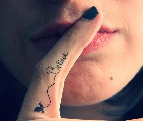 51-lovely-Finger-tattoo
