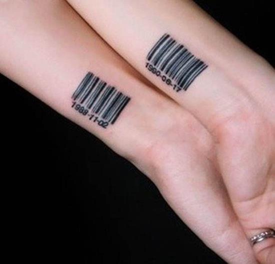65-Barcode-matching-tattoos