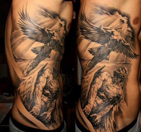Angel-tattoo-for-men