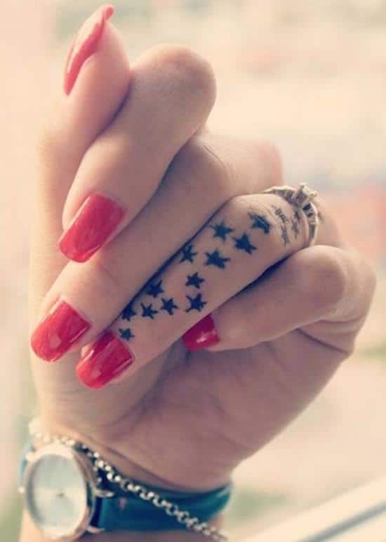 Cool-small-star-tattoo-designs-Finger-tattoo-ideas