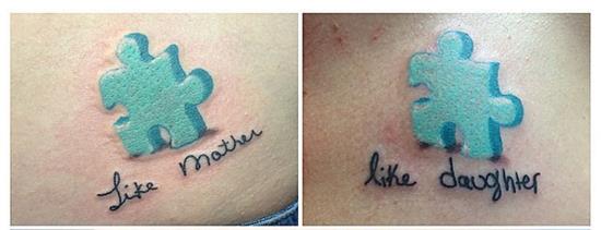 Mother-Daughter-Puzzle-Tattoo-stayglam1