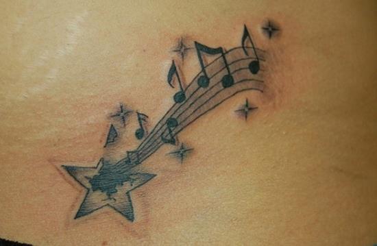 Star-Tattoo-Designs-Shooting-Star-With-Musical-Notes-Tattoo