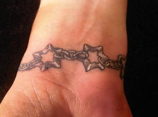Star-bracelet-tattoo-designs-Wrist-tattoo-for-girls