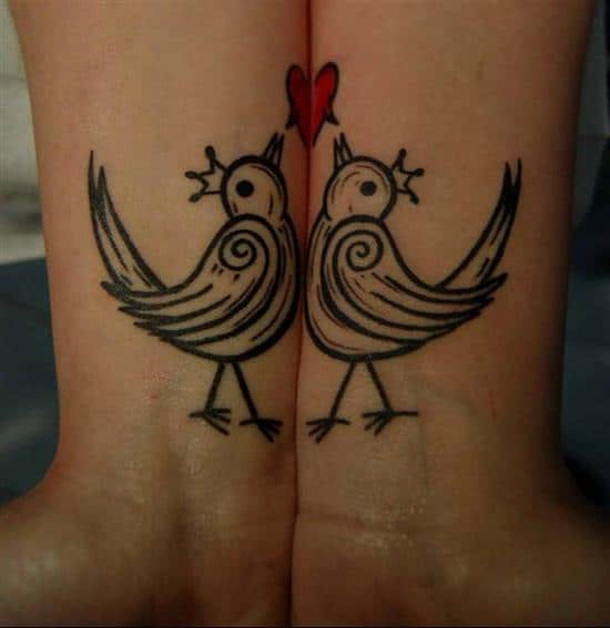 couples-tattoos-love-birds