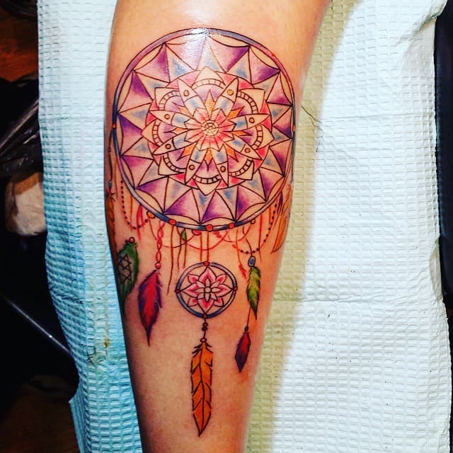150 Awesome Dreamcatcher Tattoos & Meanings
