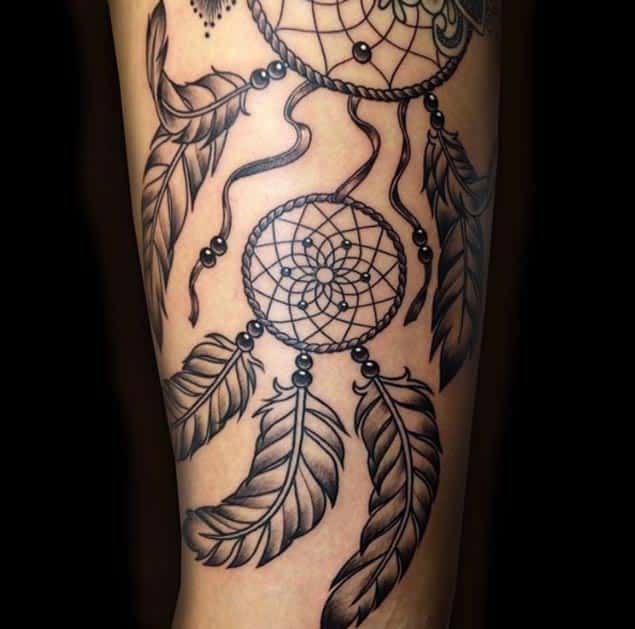 Intricate Dreamcatcher Tattoo Design