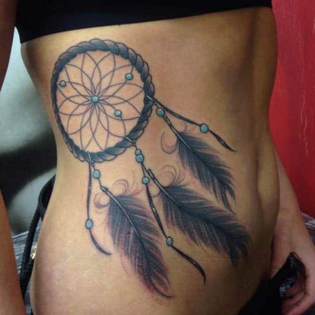 Beautiful Dreamcatcher Tattoo Design