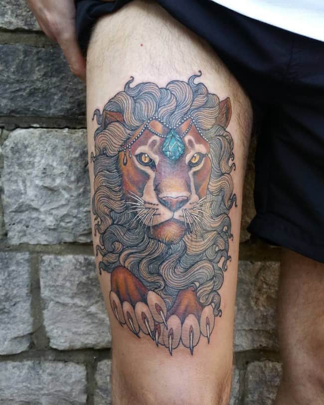 A WellResearched Guide On The Meanings Behind Lion Tattoos