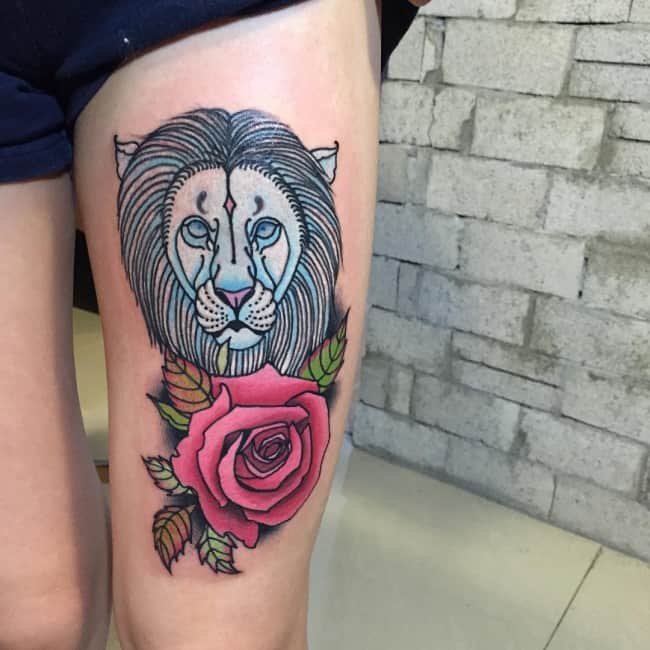 lion tattoo