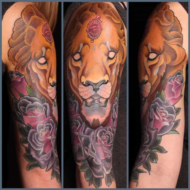 lion tattoo