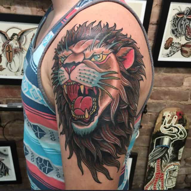 lion tattoo