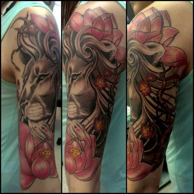 lion tattoo