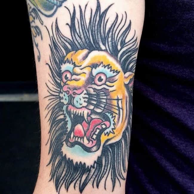 lion tattoo