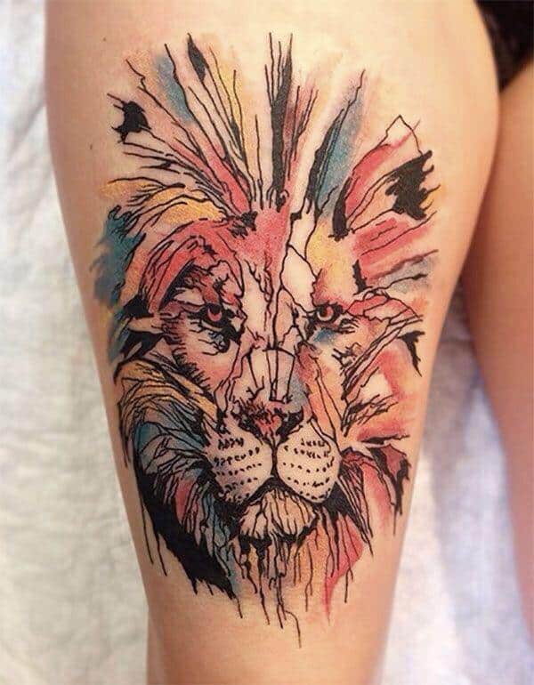 lion tattoo