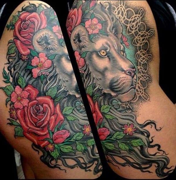 lion tattoo