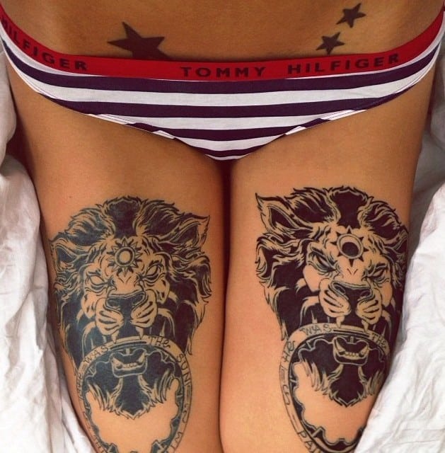 lion tattoo