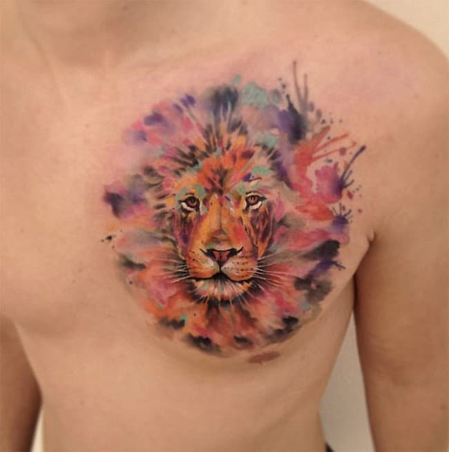 lion tattoo