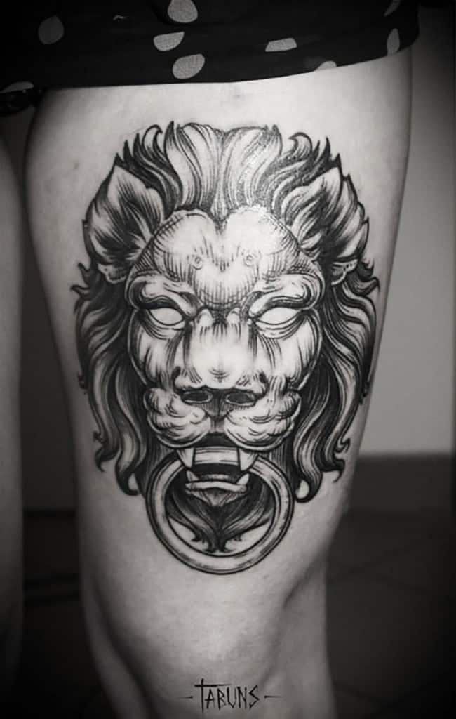 lion tattoo