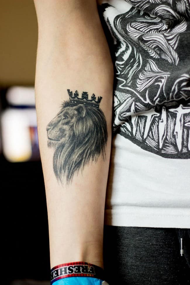 lion tattoo