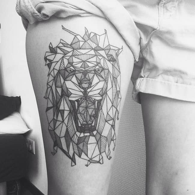 lion tattoo