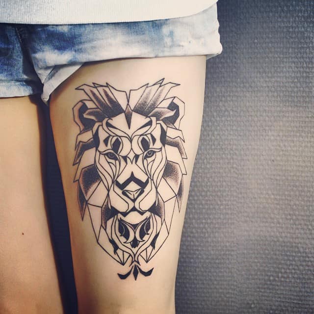 lion tattoo