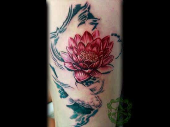 lotus-flower-tattoo-koi2