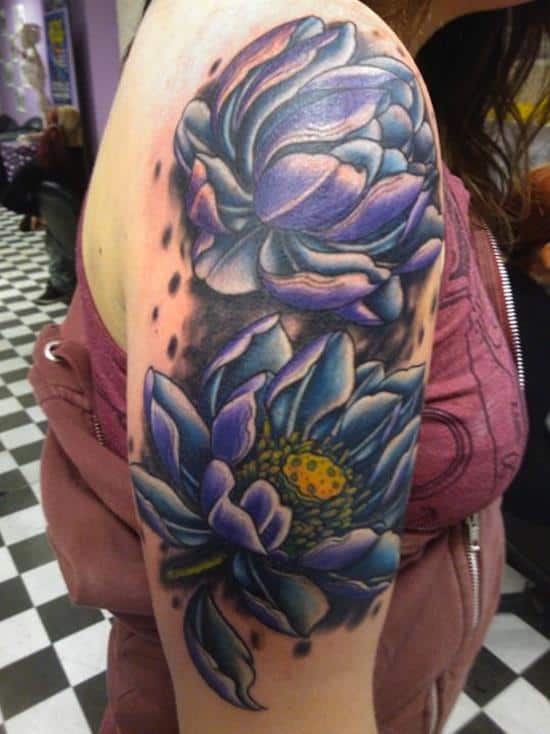 160 Beautiful Lotus Flower Tattoos & Their Meanings (June 2020)