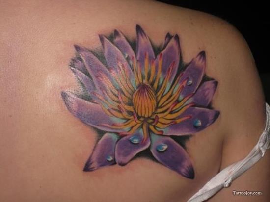 lotus-flower-tattoo-purple