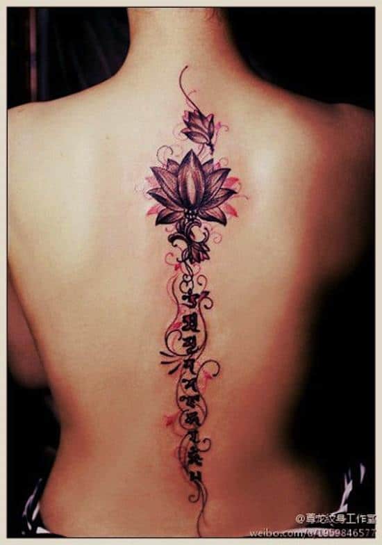 lotus-flower-tattoo-spine
