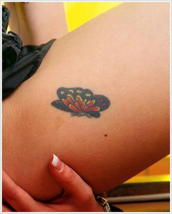 small-butterfly-tattoo-on-thigh