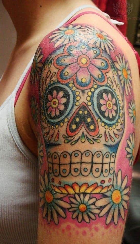 sugar-skull-tattoos-16