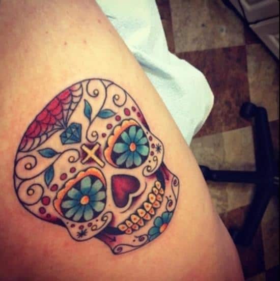 sugar-skull-tattoos-17