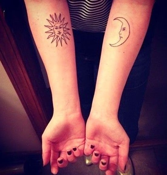 sun tattoos designs ideas 12