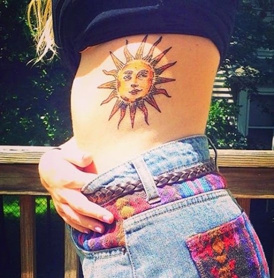 sun tattoos designs ideas 2