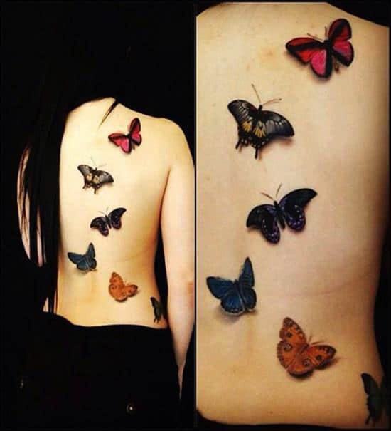 tattoo-3d-butterflies