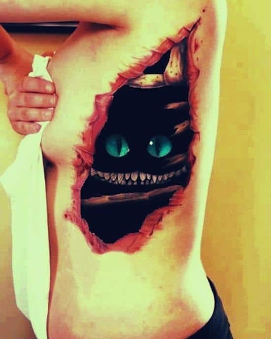 tattoo-3d-cheshire-cat