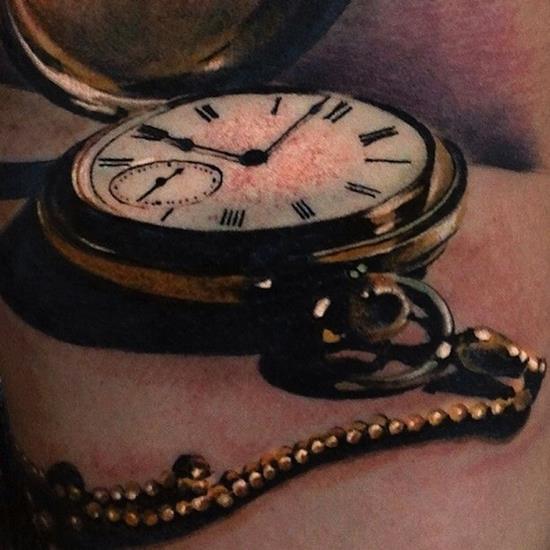 tattoo-3d-clock