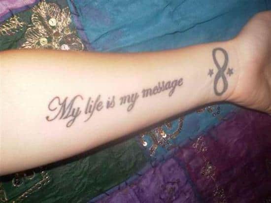 tattoo-quotes-my-life-is-my-message