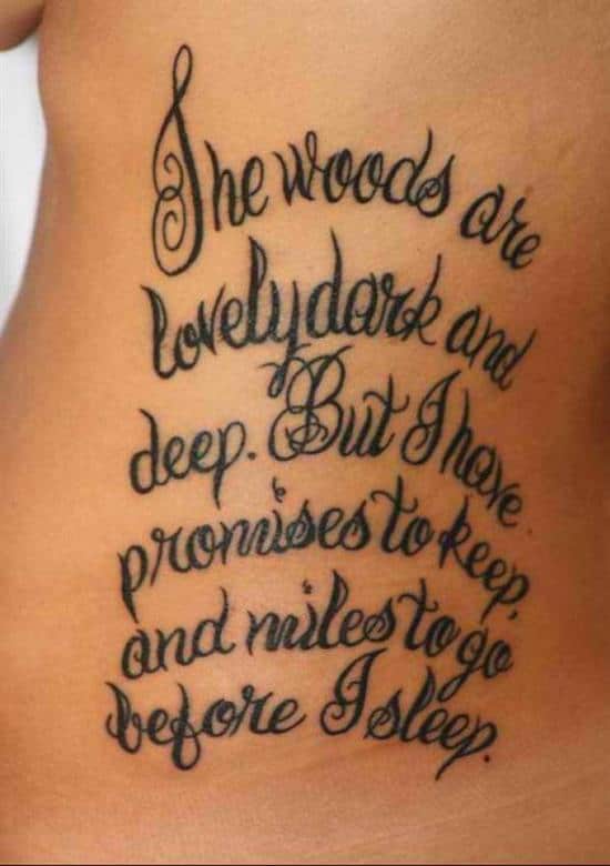 tattoo-quotes-the-woods-are-lovely-dark-and-deep