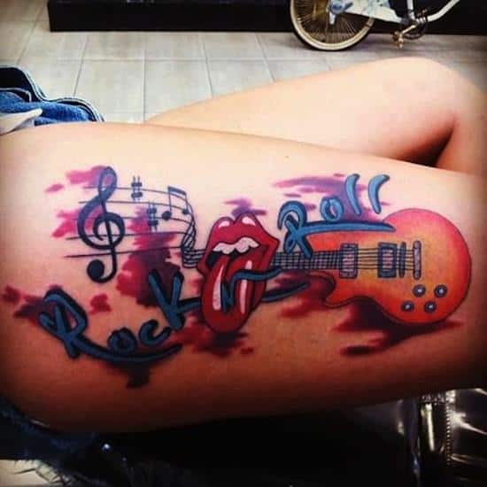 thigh-tattoo-rocknroll